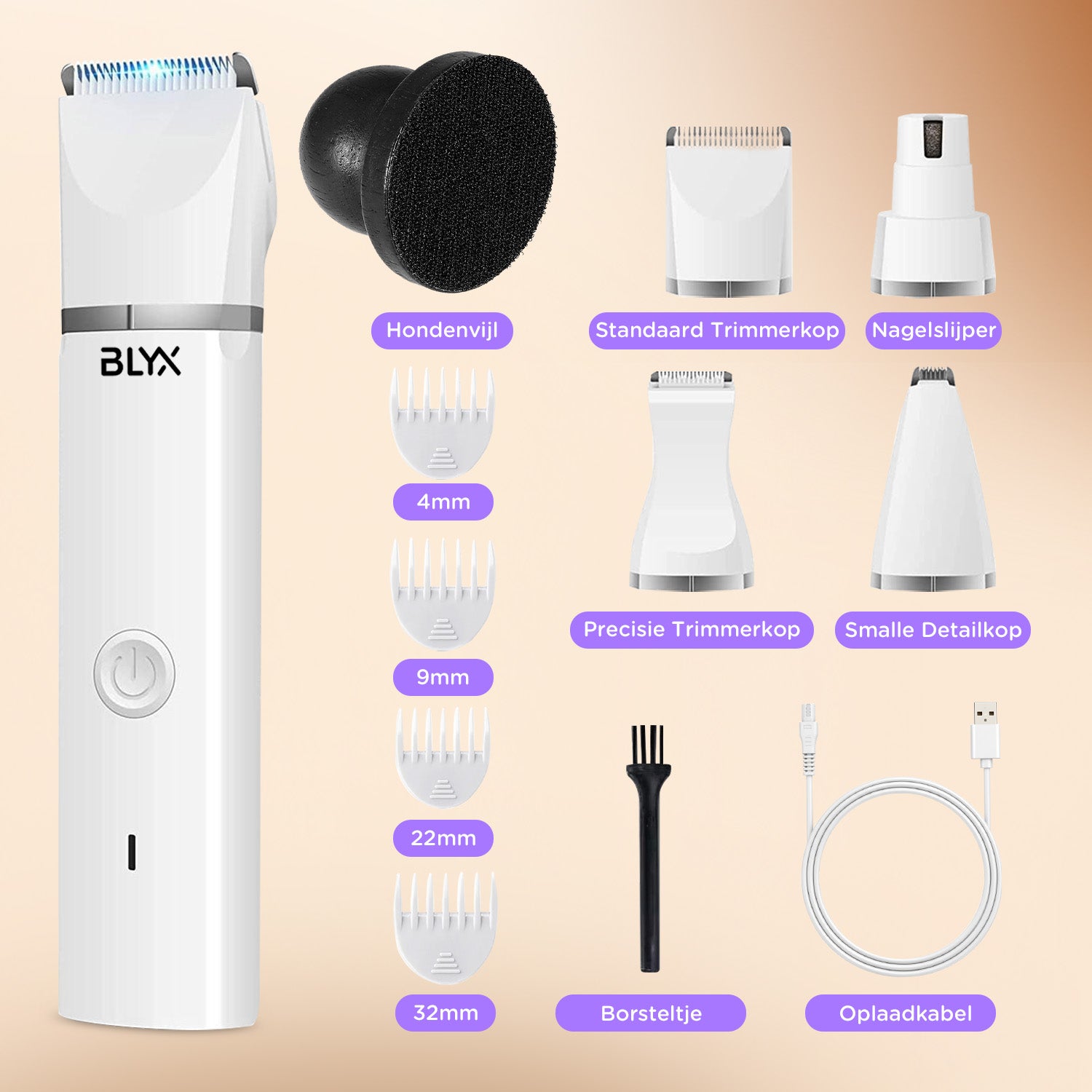 Blyx® - 4 in 1 Hondentondeuse Toby